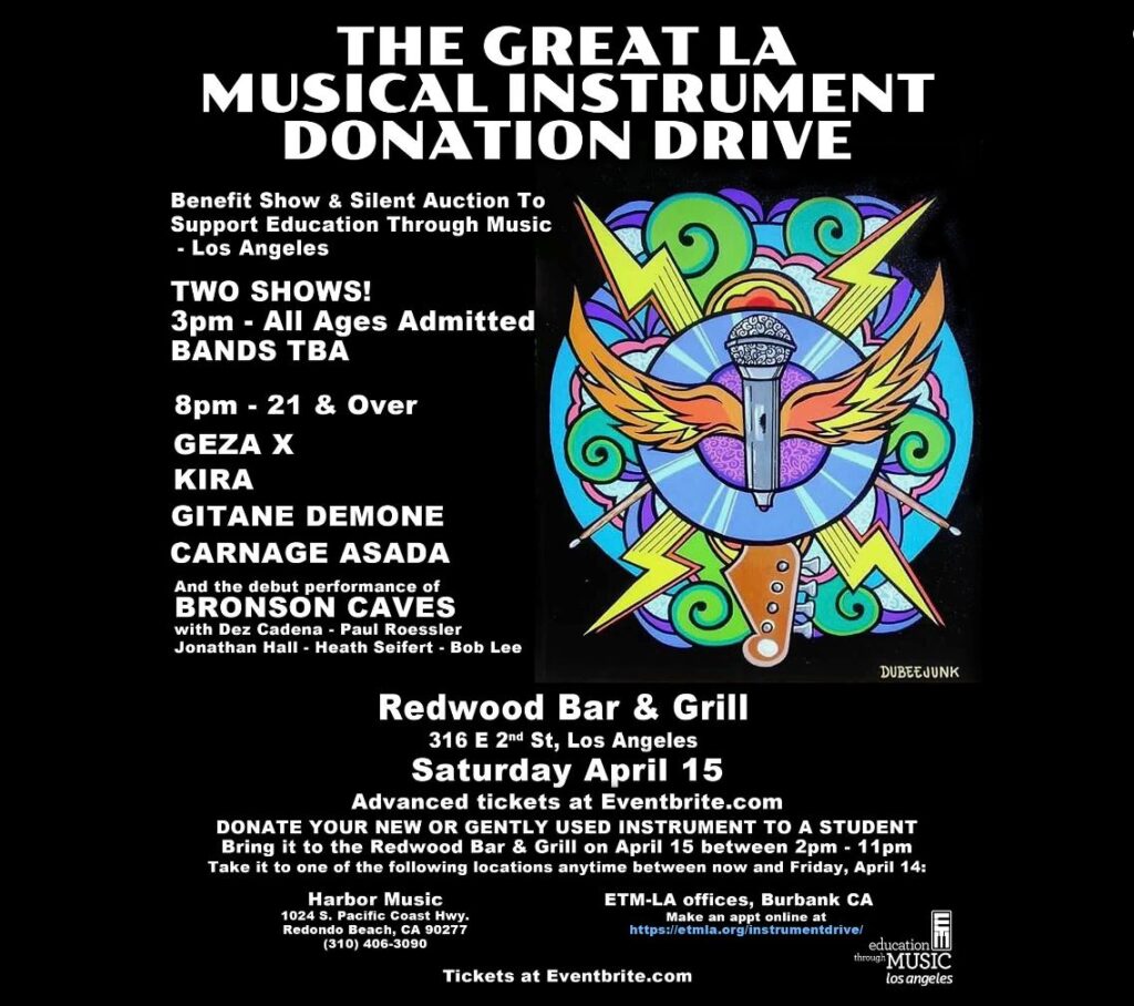 The Great LA Musical Instrument Donation Drive LA Weekly