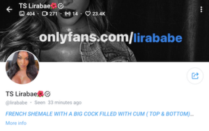 Top 10 Big Dick Trans OnlyFans & Hottest Big Cock Trans OnlyFans 2025 46 lirababe