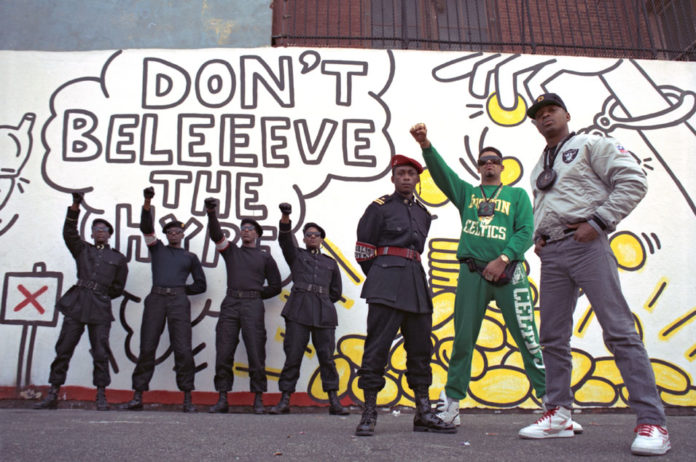 The Broad Public Enemy in 1988. Photo by Jack Mitchell Getty Images