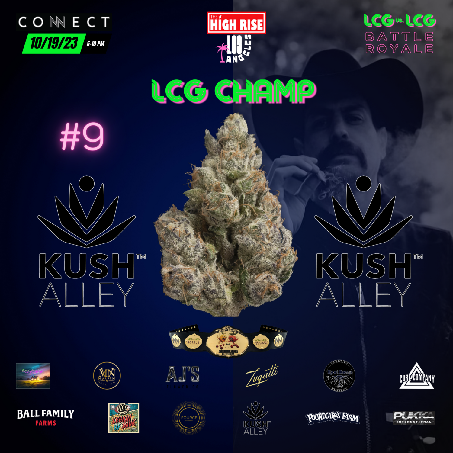 LA Hosts Lemon Cherry Gelato Battle 40 BVTCHER WINNER LCG Battle Royale 10.19.23