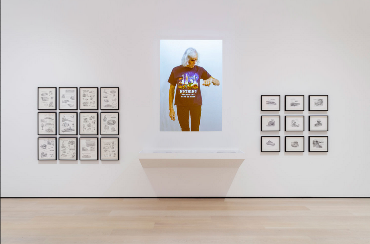 Installation view Made in L.A. 2023 Acts of Living Hammer Museum Los Angeles October 1–December 31 2023. Photo Charles White