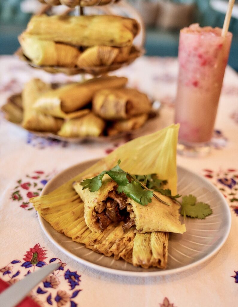 Chef Shuffle: Test Kitchen Tuesdays At Selva Plus Team Dinners at Olivia and Holbox 40 Olivia Tamales 6 Mixed Order