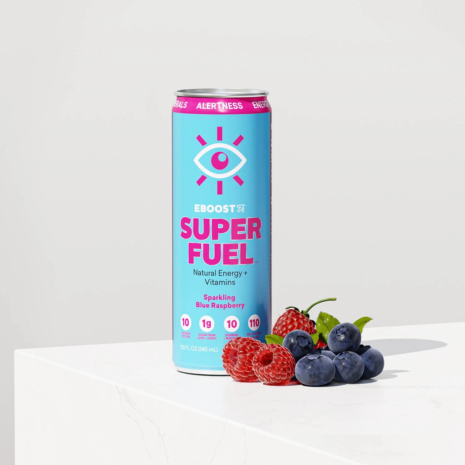 EBOOST Blue Raspberry Best overall energy drink 2024