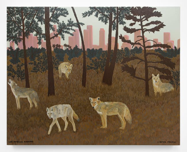 The Swing of Things: Arts Calendar January 11-17 46 Various Small Fires Jessie Homer French Los Angeles Evening 2023 24 x 30 in