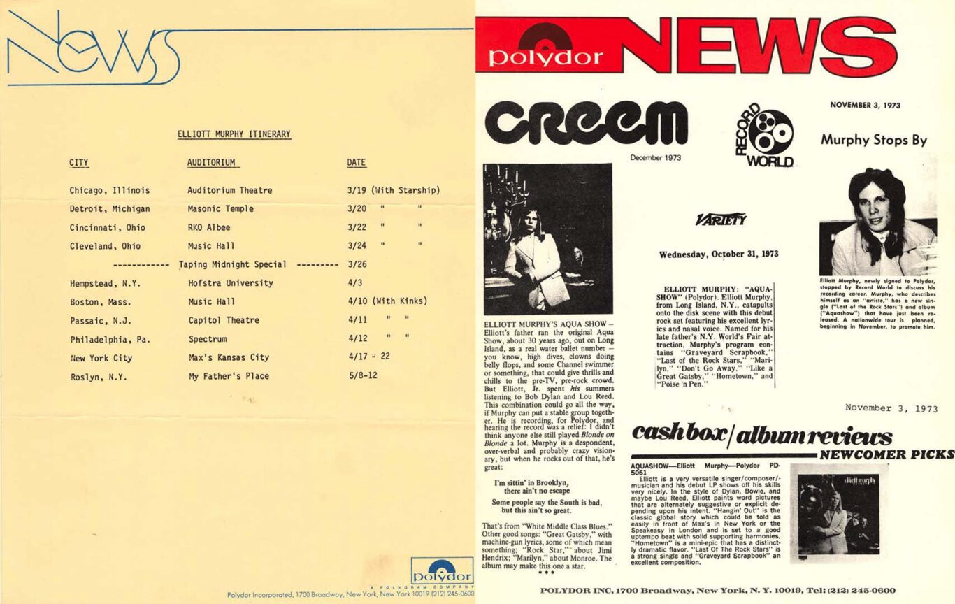 Half a Century Ago, Elliott Murphy Was Going to Be a ‘Monster’ Rock Star – But Then Life Happened 42 5 PR tour reviews 1366x864 1
