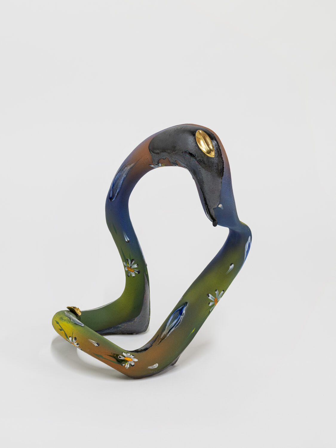 Alex Anderson Infinity 1 2024 stoneware glaze 14.5 x 10 x 10 in