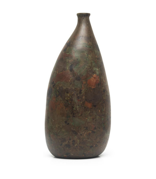 Rhett Baruch Gallery Marcus Berndardes S Vase 3 Rock sediment resin 6 x 6.5 x 14.5 in