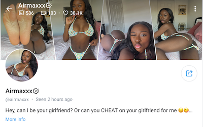 The Best Instagram Models with Onlyfans 42 airmaxxx 2
