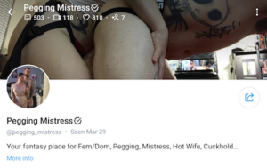 pegging mistress