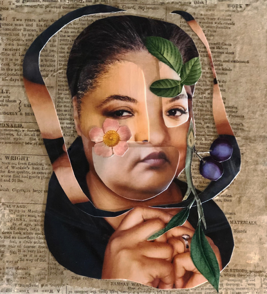 Meet Afro-Surrealism Photocollagist Chelle Barbour 44 06 I am