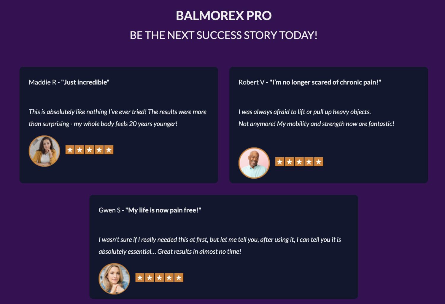Balmorex Pro Customer Complaints