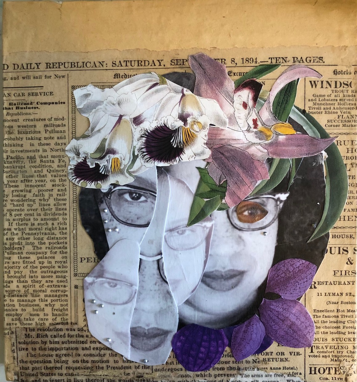 Meet Afro-Surrealism Photocollagist Chelle Barbour 42 Robin Coste Lewis