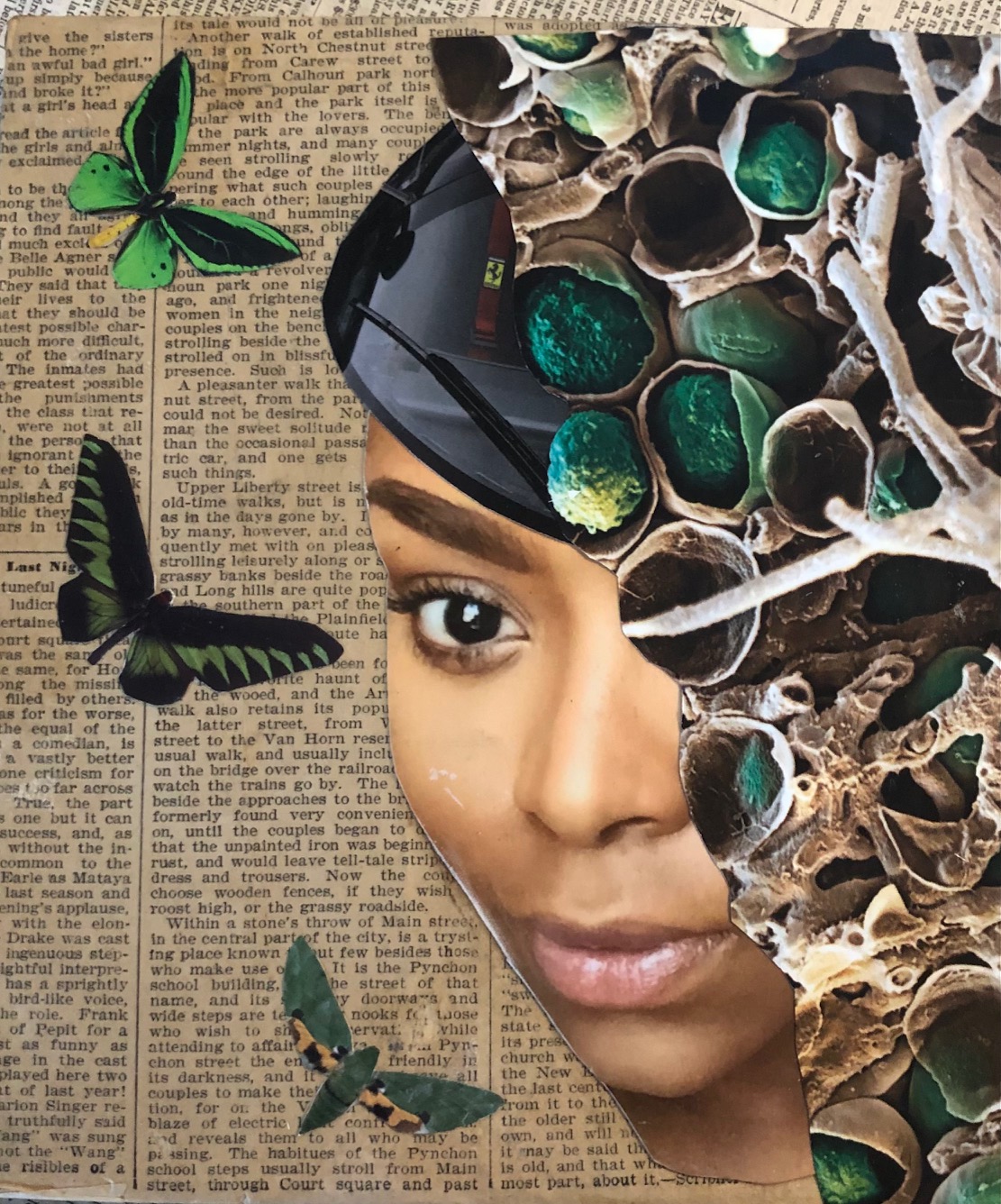 Meet Afro-Surrealism Photocollagist Chelle Barbour 40 Chelle Barbour