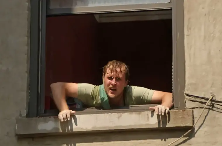 Review: ‘Stress Positions’ Squeezes Wit From a Social Bubble as Tight as a Habitrail 38 041924 MA SP frNEON 1536x865.jpg