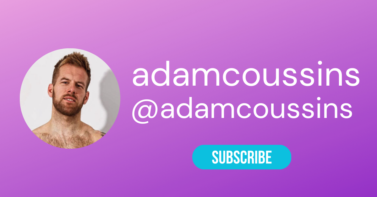 10 Top Male OnlyFans & Best Male OnlyFans 39 @adamcoussins LAW 1