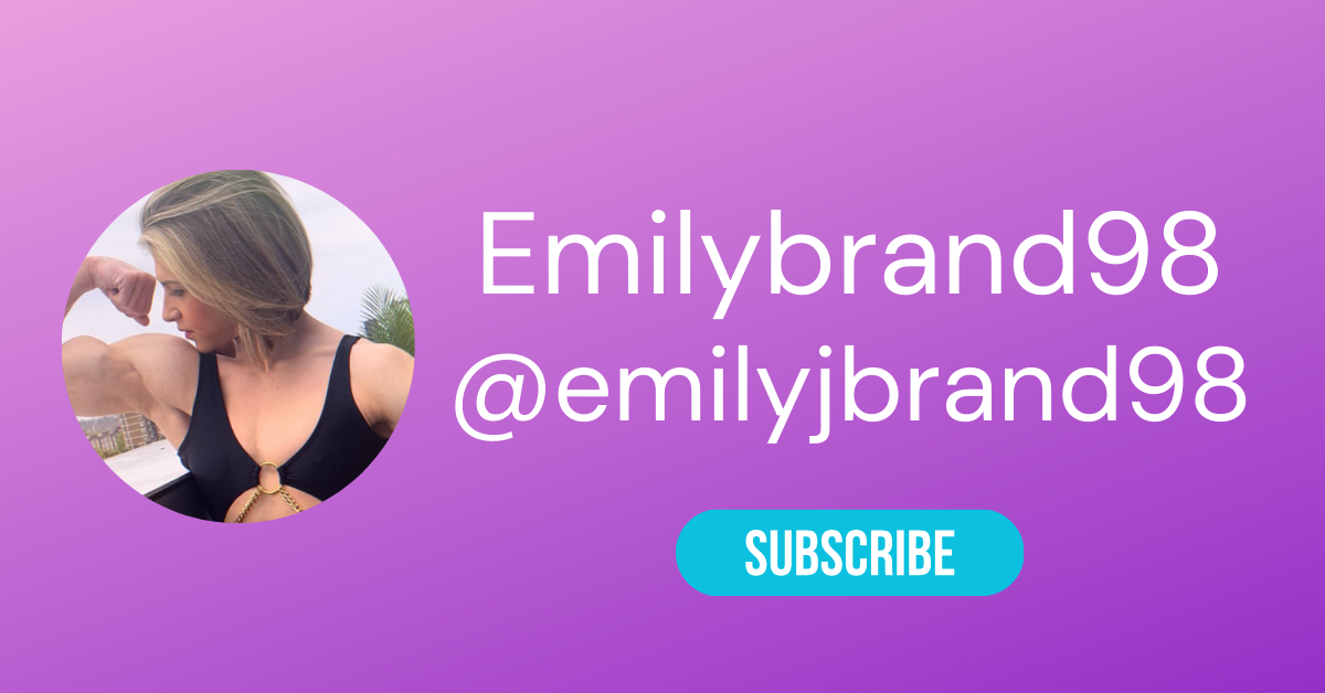 The Best Female Bodybuilder Onlyfans Accounts 38 @emilyjbrand98 LAW
