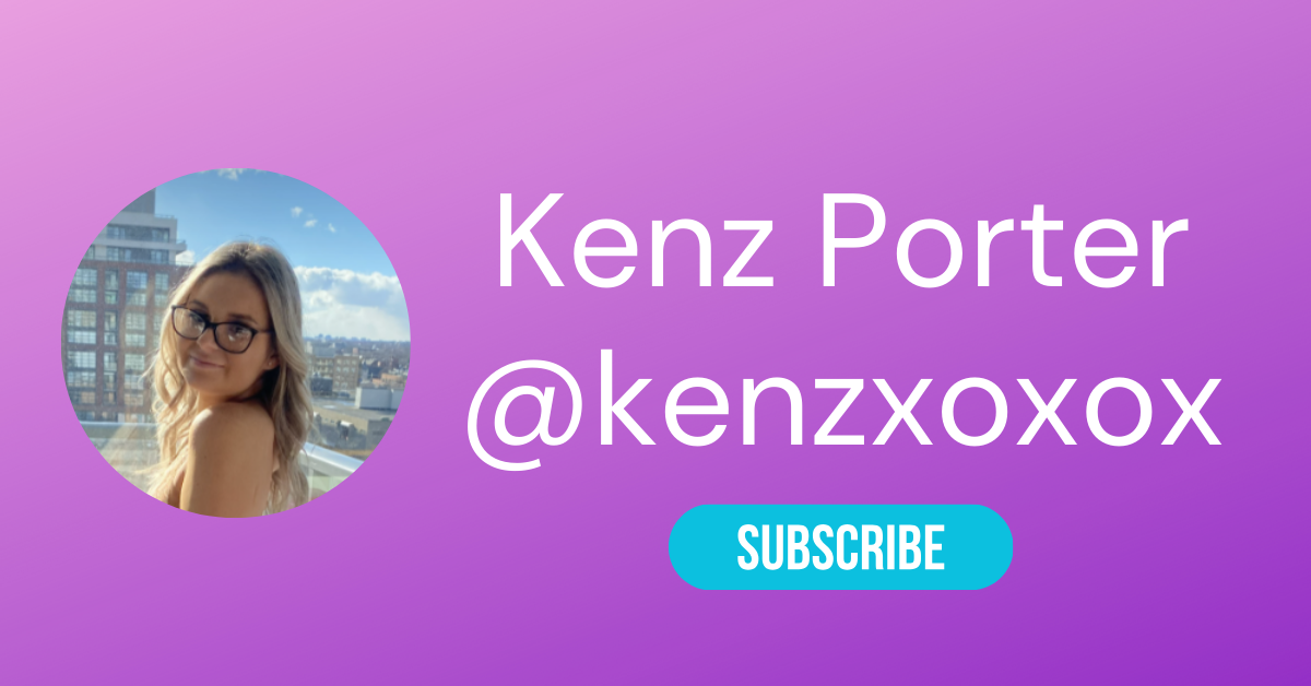 Top 10 Best Toronto OnlyFans Accounts 40 @kenzxoxox LAW