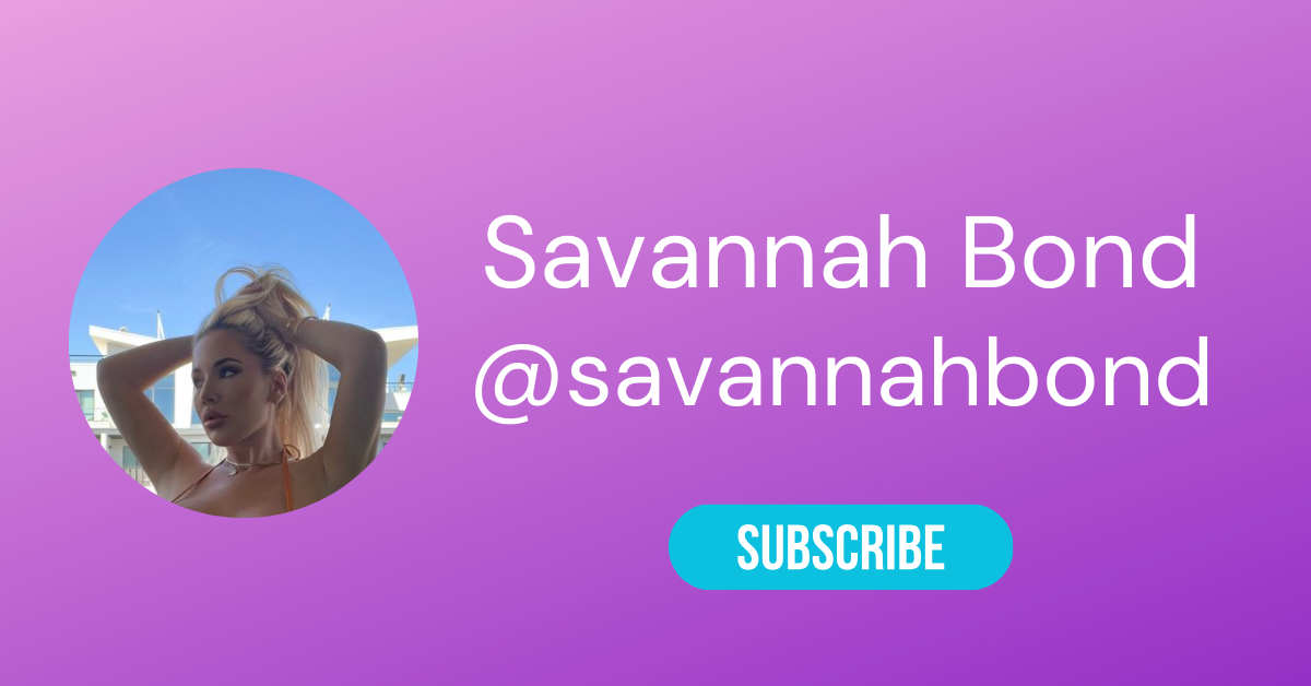 👱🏼♀️ Top 10 Blonde OnlyFans & Hottest Blonde Teen OnlyFans 38 @savannahbond LAW