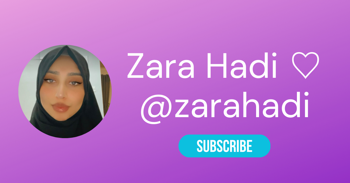 🧕🏽 Top 10 Hijab OnlyFans & Hottest Muslim OnlyFans 44 @zarahadi LAW 1