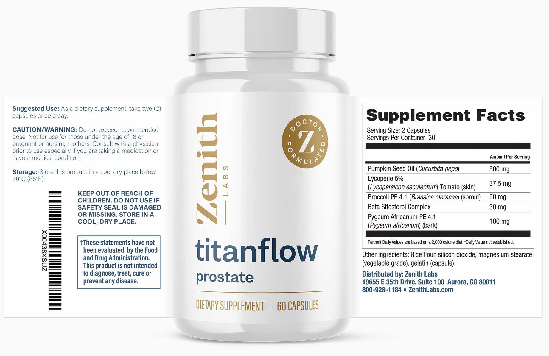TitanFlow Reviews – (I've Tested) My Honest Experience! 38 Zenith Labs TitanFlow Ingredients