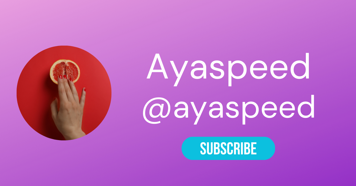 @ayaspeed LAW