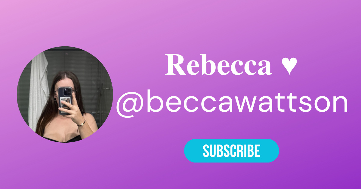 @beccawattson LAW