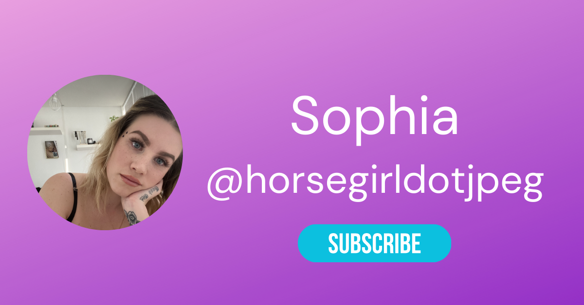 The Best Masturbation Onlyfans Accounts 43 @horsegirldotjpeg LAW