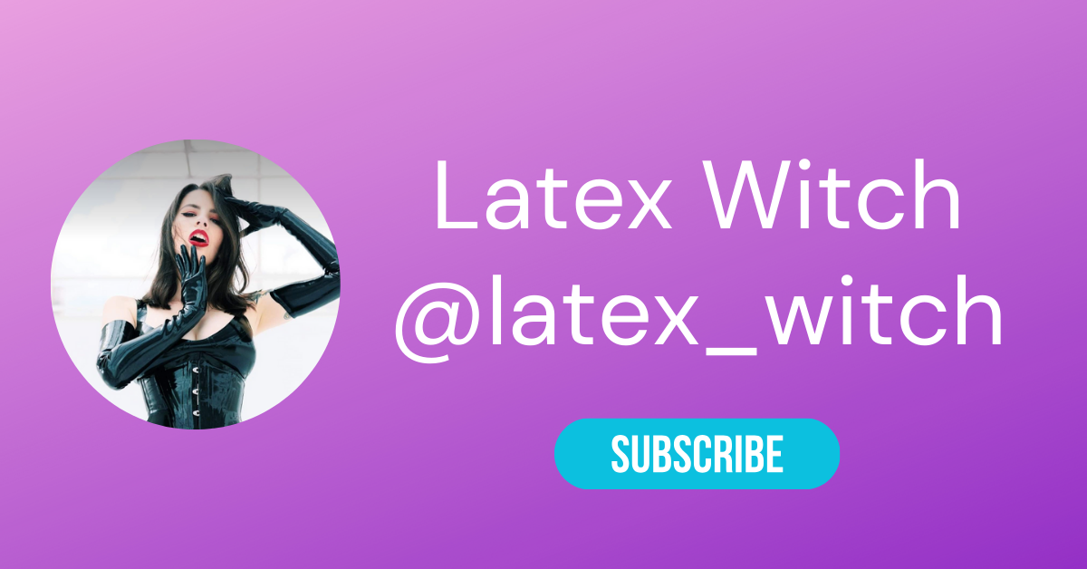 Best Latex OnlyFans Models 39 @latex witch LAW