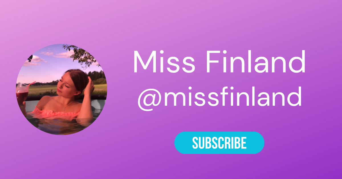 🇫🇮 Top 10 Finnish OnlyFans 40 @missfinland LAW