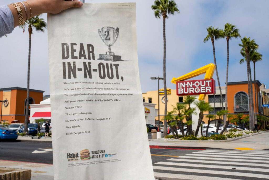 Blatant Burger Boast: Habit Congratulates In-N-Out For Being #2 39 In-N-Out