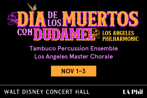 LA Weekly Halloween Guide 2024 40 3LA Phil DIADELOSMUERTOS 600X400