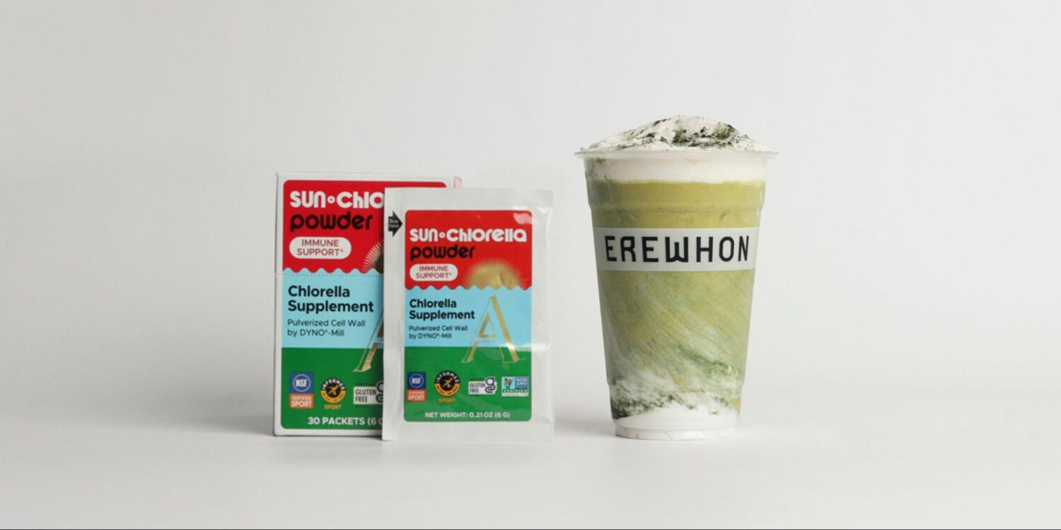 Sun Chlorella at the Heart of Lori Harvey’s Vanilla Matcha Smoothie at Erewhon 37 image1 101024