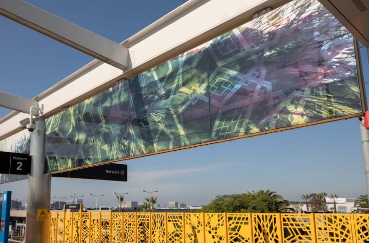 Artist Sherin Guirguis Brings Rise To Metro’s Aviation/Century Station 38 Sherin Guirguis