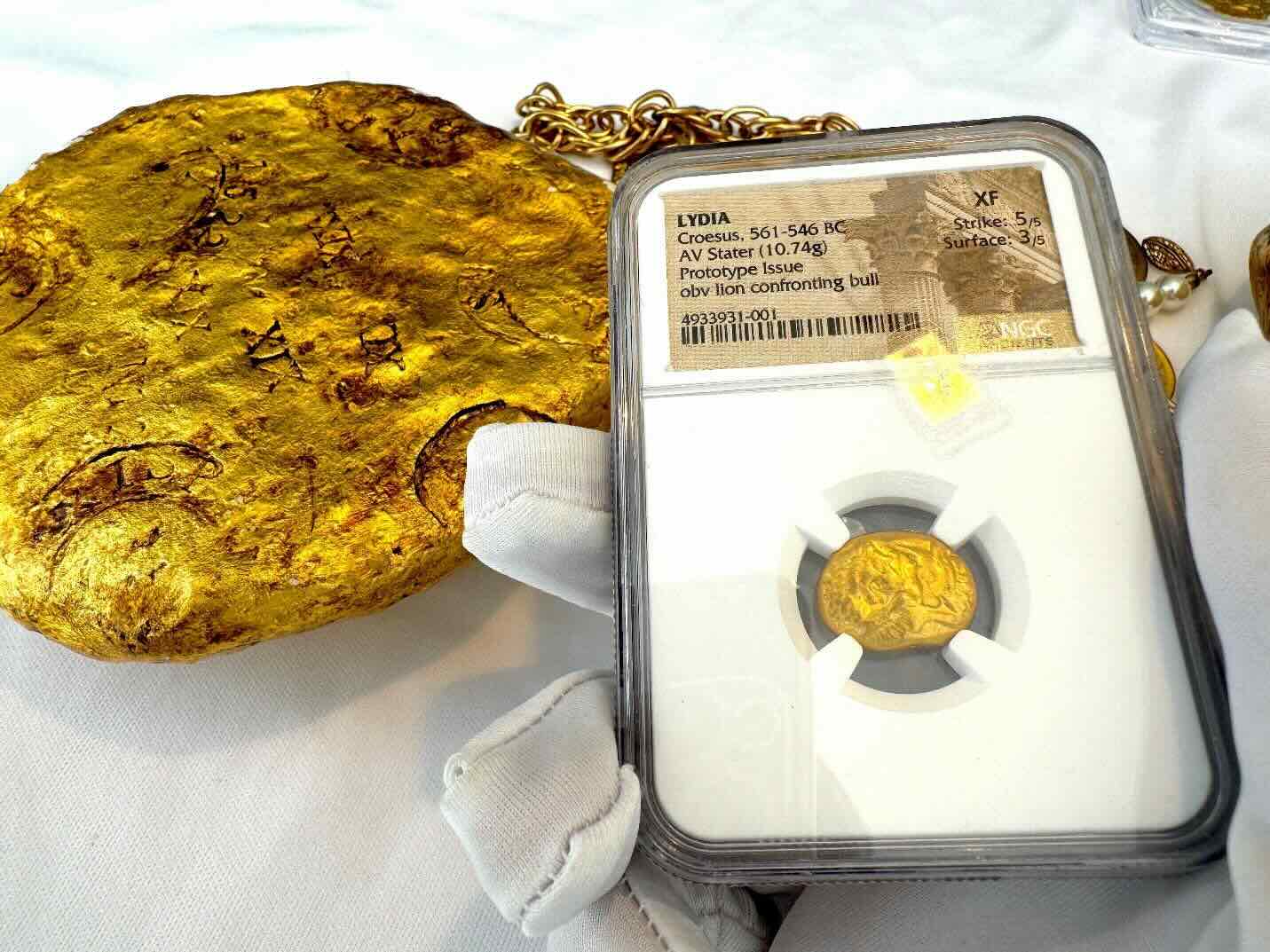 JR Bissell’s stuns the world with his latest treasures include million-dollar gold certificates, constitutional signors, first gold coinage in the world and Babe Ruth’s legacy 39 image2 112224