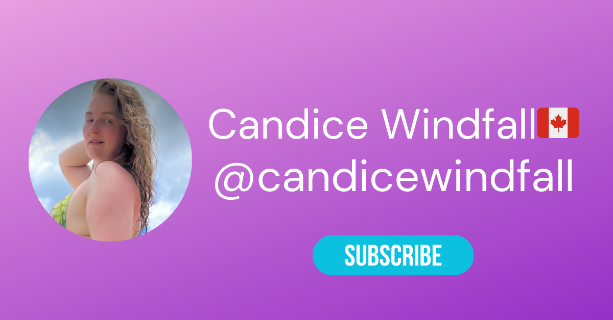 Top 10 Best Toronto OnlyFans Accounts 41 @candicewindfall LAW