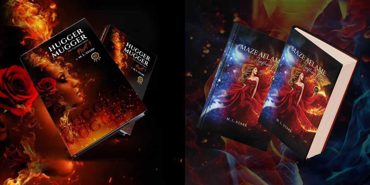 The Hidden Dangers of Charm: M.L. Stark's Hugger-Mugger: The Con Man Smile Part 1 and Maze Aflame: Flimflam Man Part 2. Unmasks Toxic Relationships 37 Untitled 2 1 022425