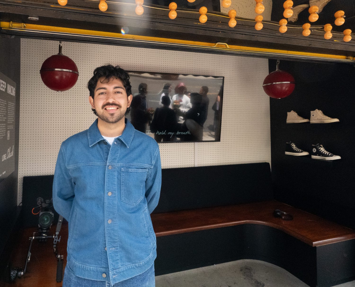 Emerging Filmmakers Alyse Arteaga and Pablo Banuelos Bring ‘Love, Chuck: Scenes from LA’ to WeHo 38 Converse PAPER 02