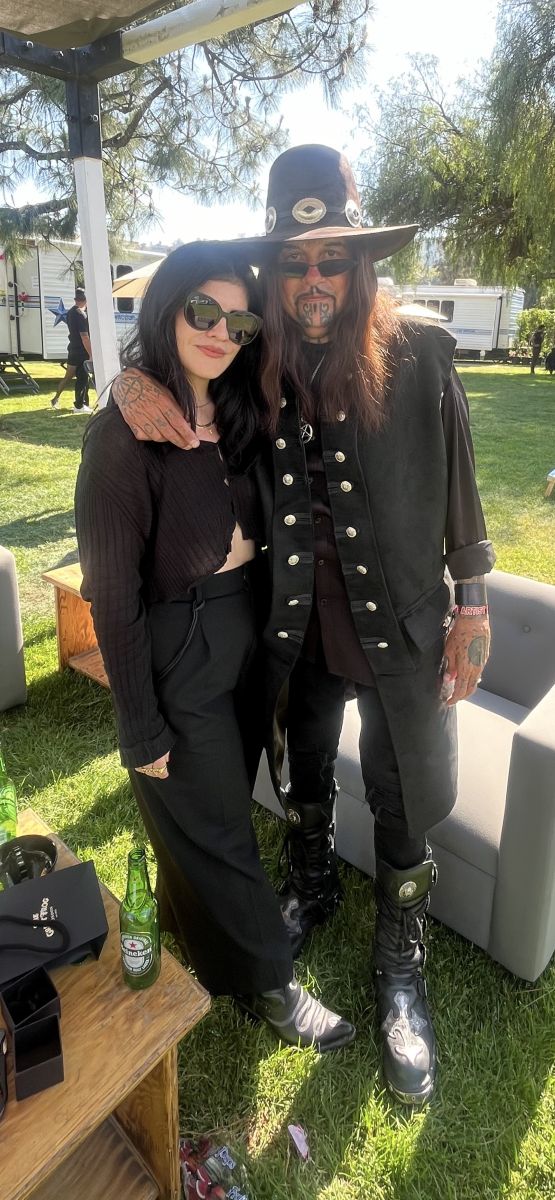 Cruel World Proves That Subculture Is Another Word For Community 37 Jennifer with Al Jourgensen from Ministry