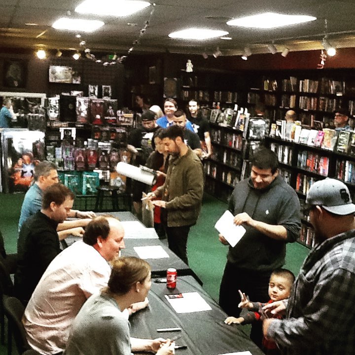 Every Day is Halloween: Burbank Is A Year-Round Haven for the Dark and Delightfully Offbeat 43 Dark Dal Monster Squad vinyl Signing