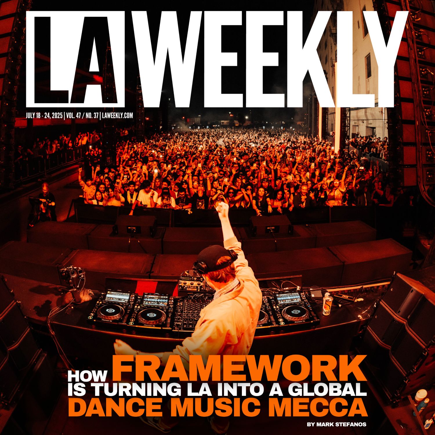 How Framework’s Kobi Danan is Turning Los Angeles into a Global Dance Music Mecca 42 FRAMEWORK cover 2025