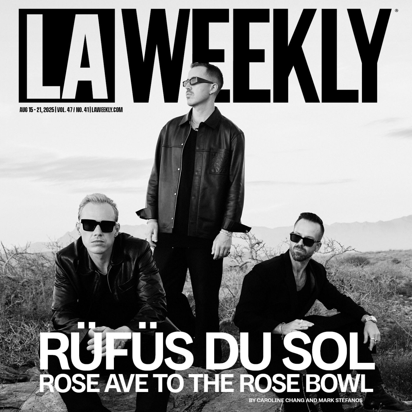 RÜFÜS DU SOL: Rose Ave to the Rose Bowl 42 08.08.25 Cover no border resize