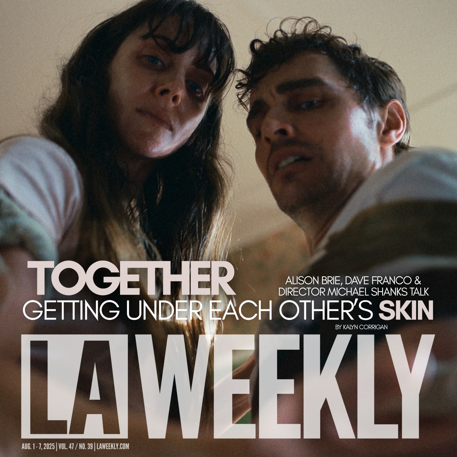 ‘Together’ Stars Alison Brie, Dave Franco & Director Michael Shanks Talk Getting Under Each Other’s Skin 47 TOGETHER cover 2025.08.01