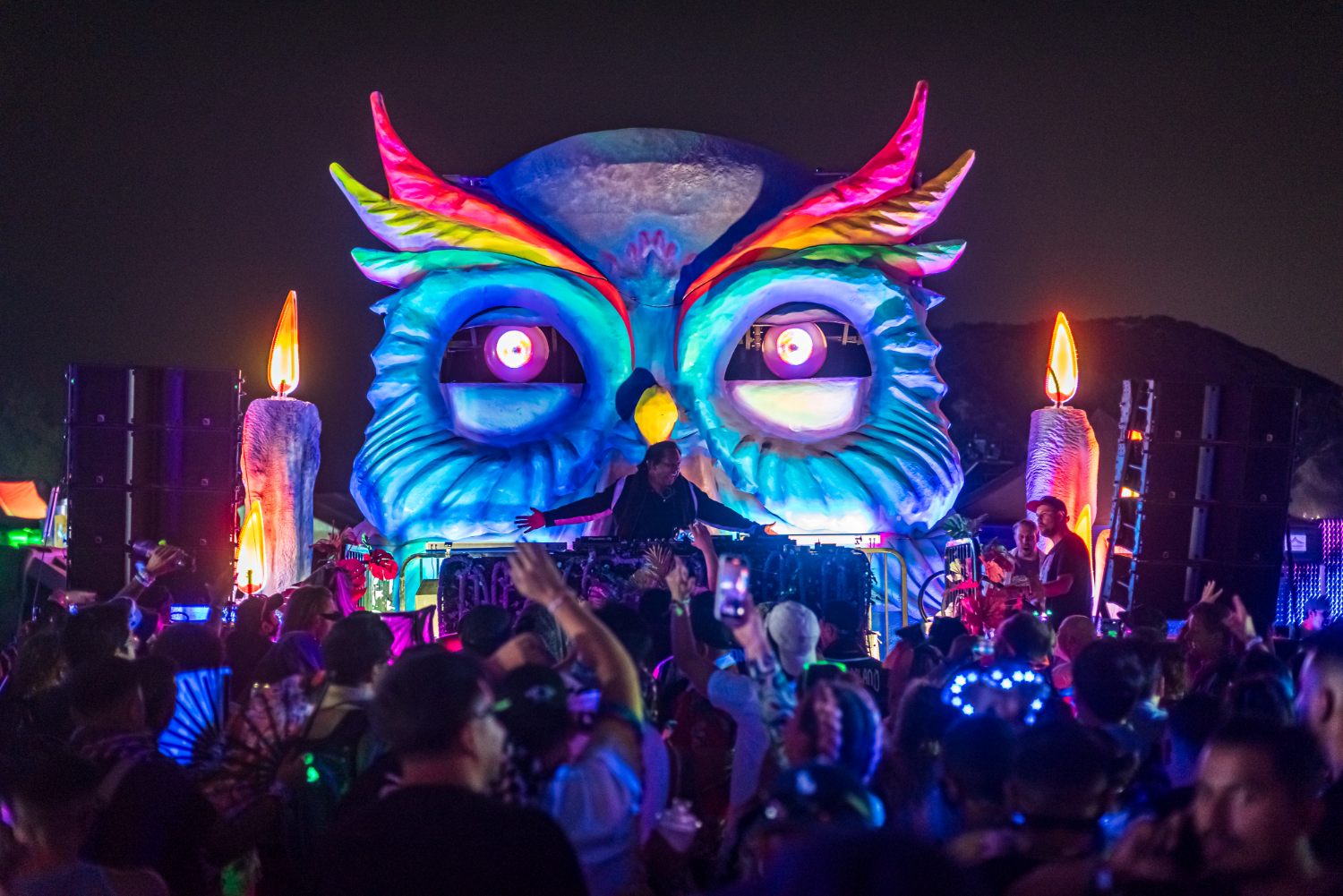 Donald Glaude on stage at Nocturnal Wonderland in 2023. Photo credit Courtesy of Insomniac