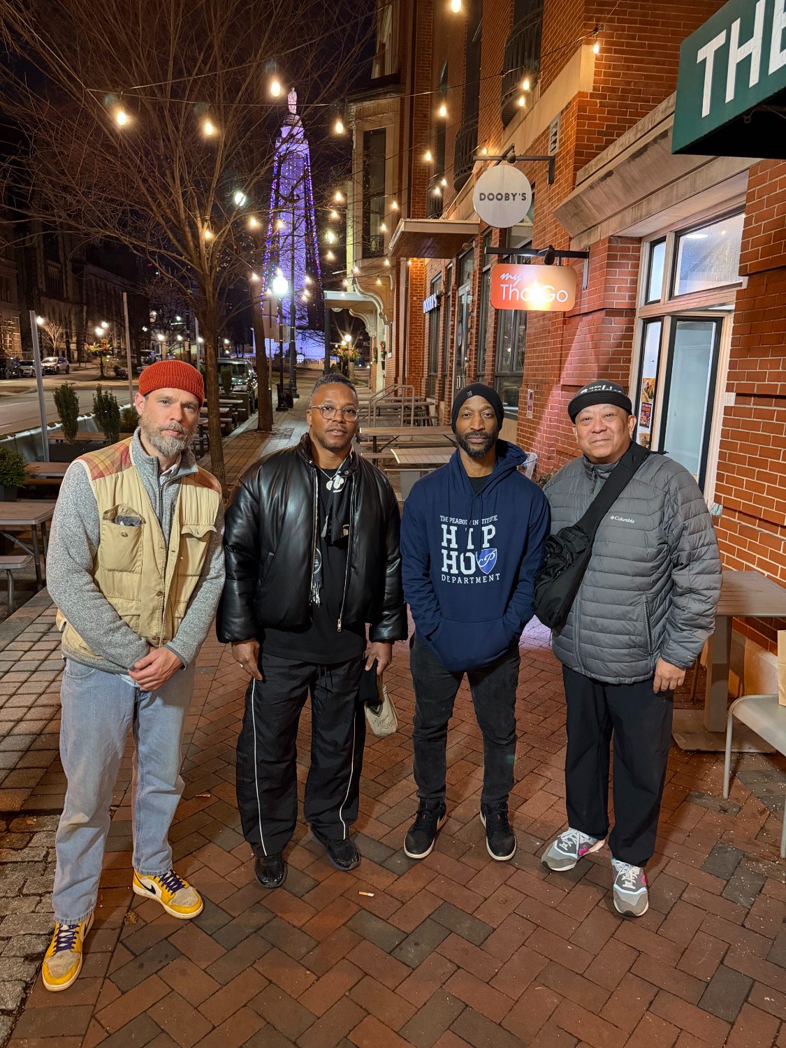 DJ Babu of LA’s The Beat Junkies Brings Turntablism to Higher Learning at the Peabody Institute 39 DJ Babu Lupe Fiasco Wendel Patrick and Max Bent Courtesy of DJ Babu