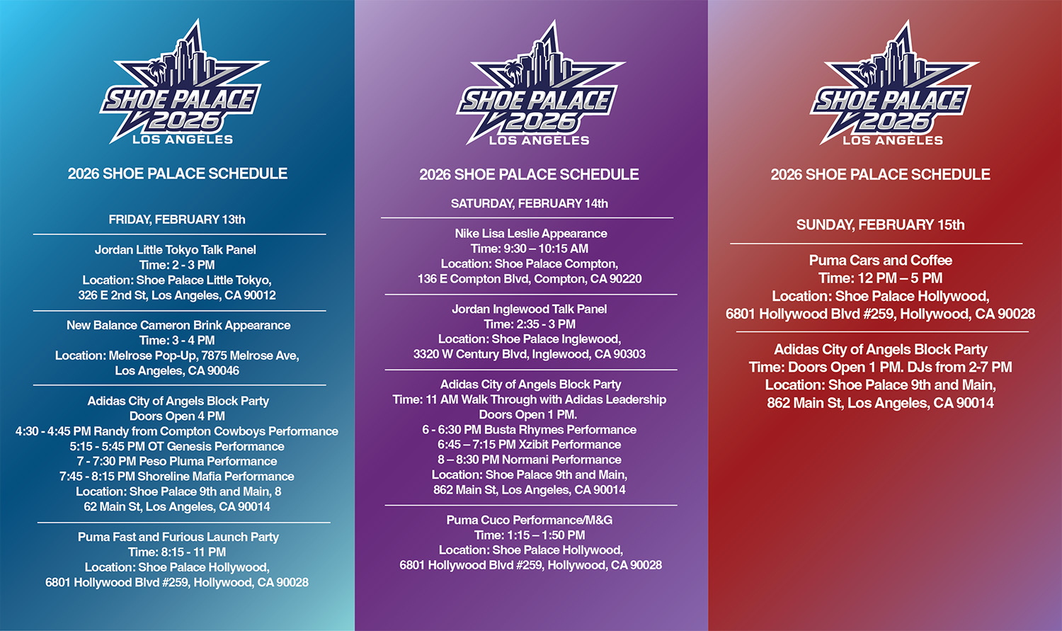 NBA All-Star 2026 Guide: The Basketball World Comes to Los Angeles 43 shoe palace ASW 2026