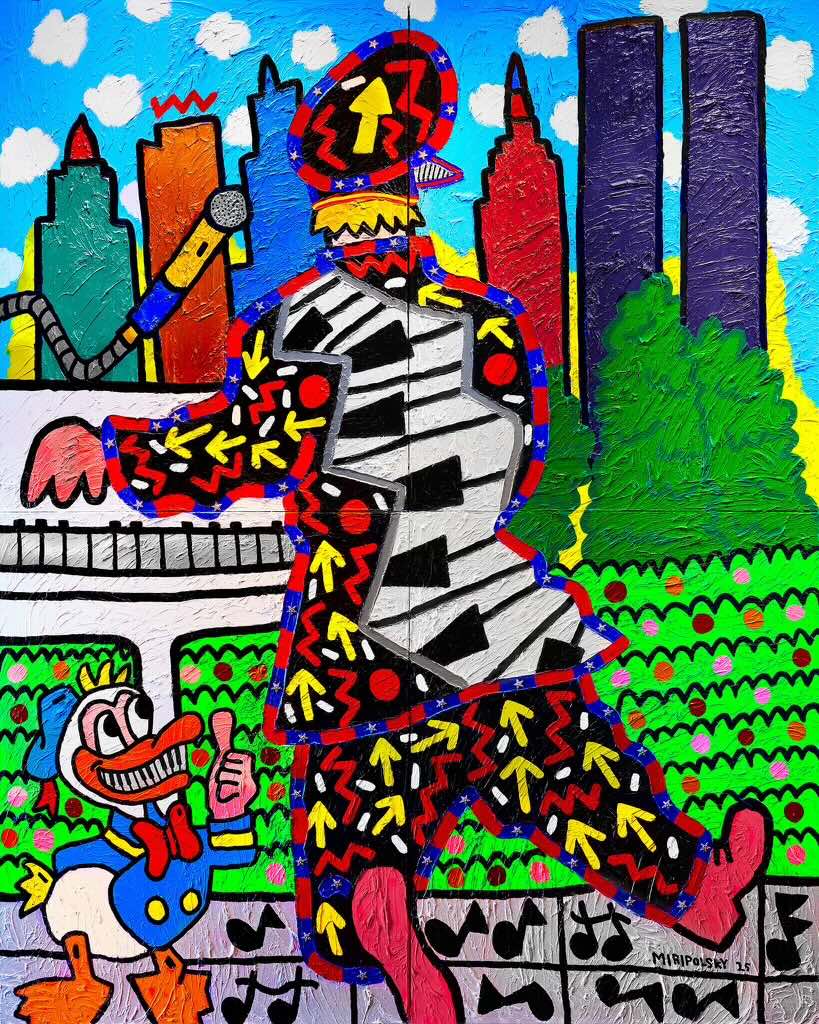 Photo 1 Elton John Take Manhattan 1980 Artwork by Andre Miripolsky 03 17 26