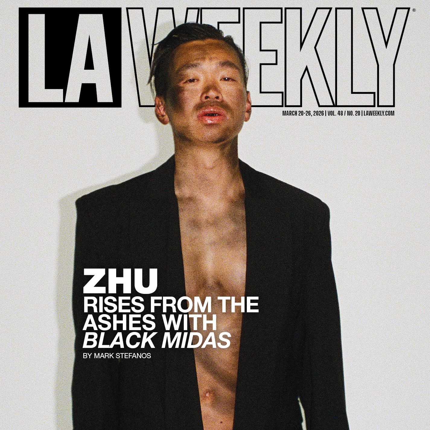 ZHU Rises from the Ashes with ‘BLACK MIDAS’ 41 ZHU LA Weekly 2026.03.20