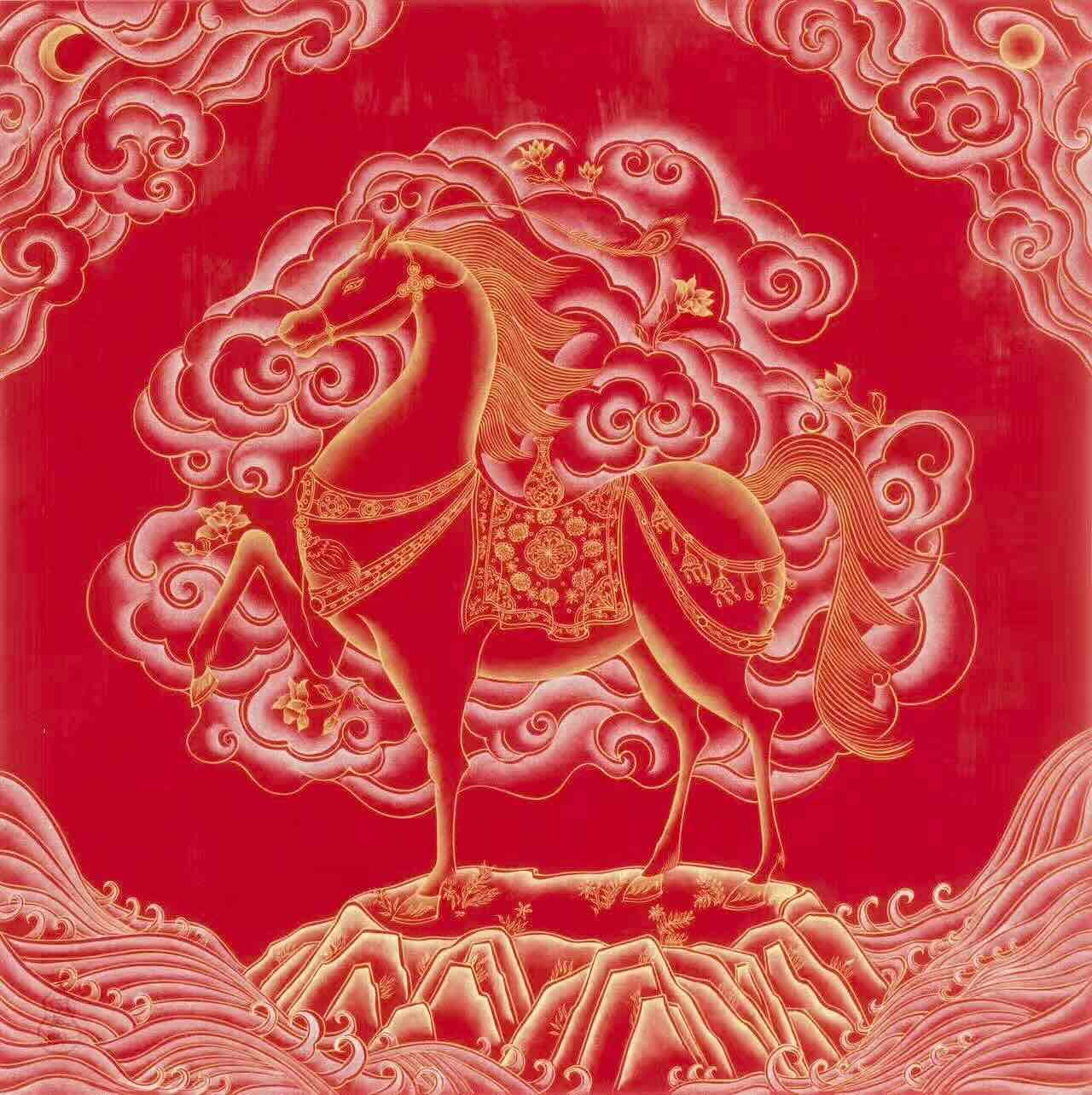 Year of the Horse Meets Powder-Wax Paper: A Contemporary Experiment in Intangible Heritage Paper Art 38 image2 2 yuqi liu