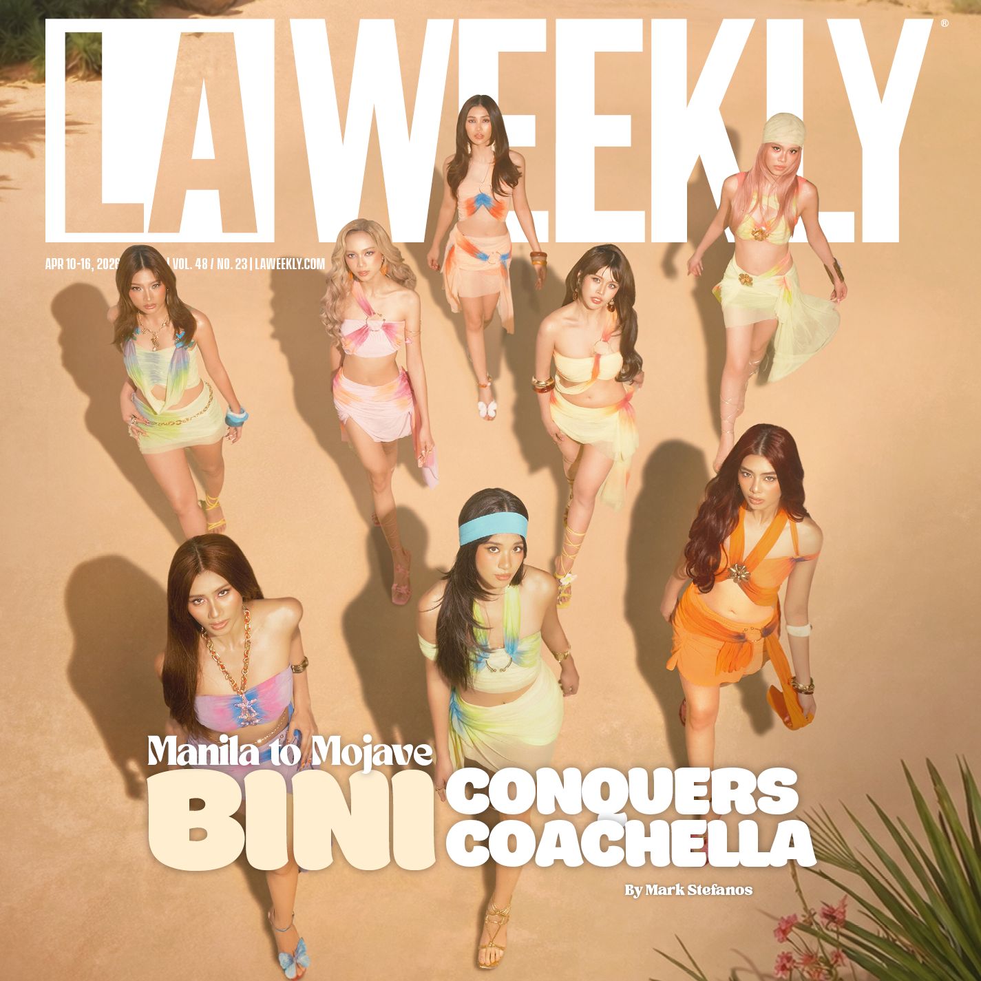 Manila to Mojave: BINI Conquers Coachella 42 BINI LA WEEKLY 2026.04.10