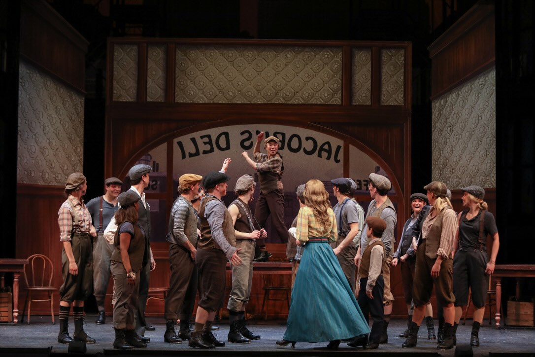 As the Youngest Lead Dancer in Chess, Regine Sophia Commands the Spotlight 37 Regine Sophia Torres in Newsies at Music Theatre Wichita Hannah Crickman copy
